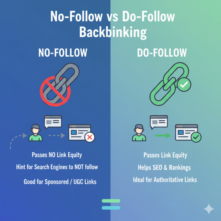 No-Follow vs Do-Follow Backlinking